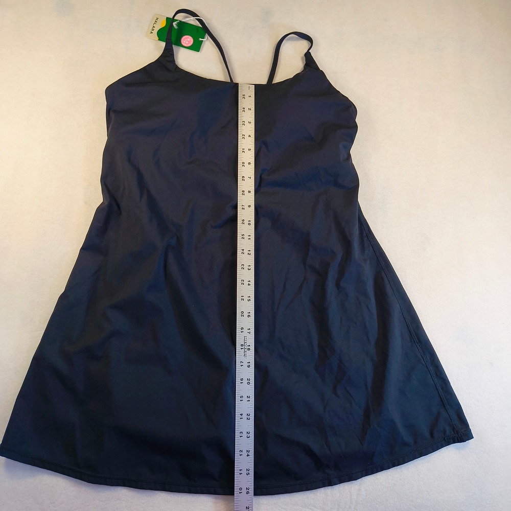 Halara‎ Active Dress Women's 1X Black Built In Shorts Plus Size Tennis Workout - Picture 9 of 10